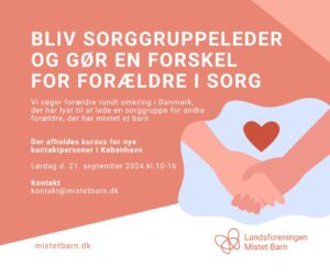 Frivillighed, Mistet Barn, Sorg, Forældre og Sorg, Kompetencerudvikling,